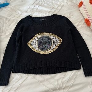 Millau Sequin Eye Sweater